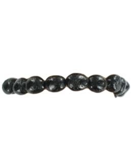 Bracelet Tourmaline noire pierres roulées Bracelet Tourmaline noire pierres roulées
