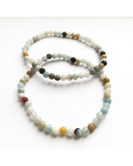 Amazonite - Bracelet en perles 4mm