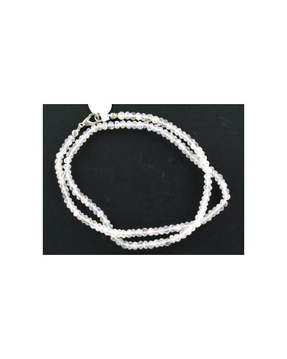 Collier - Pierre de Lune - Perles
