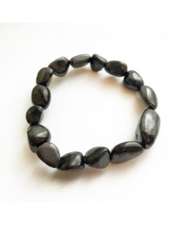 Bracelet shungite pierres roulées