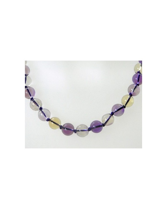 Collier - Ametrine - Perles