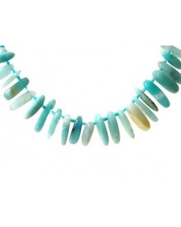 Collier - Amazonite - Plaquettes