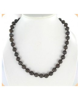 Collier - Bronzite - Perles