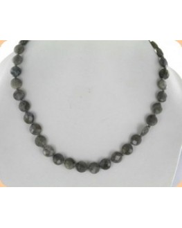 Collier - Labradorite - Perles facettées