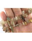 Collier Quartz Rutile plaquettes 45cm