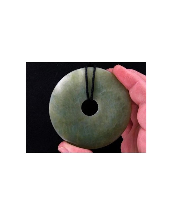 Pendentif - Jade de Chine - Donut Pendentif - Jade de Chine - Donut