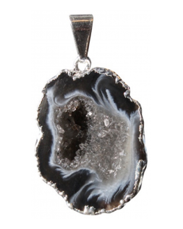 Pendentif Agate Géode 3 cm