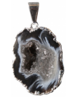 Pendentif Agate Géode 3 cm