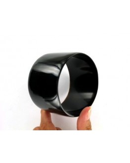 Bracelet en corne noire rond Bracelet en corne noire rond