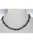 Collier - Grenat - Baroque