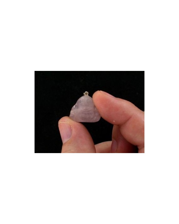 Pendentif - Quartz rose - Bouddha Pendentif - Quartz rose - Bouddha