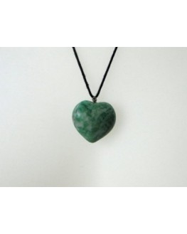 Amazonite - Pendentif Coeur Amazonite - Pendentif Coeur