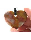 Pendentif pierre Agate cœur