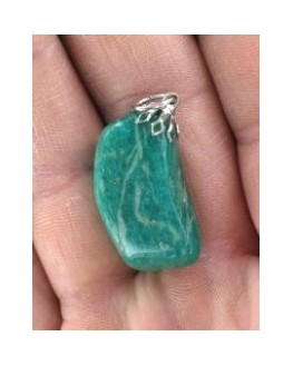 Amazonite - Pendentif en pierre roulée