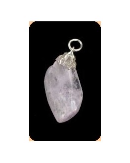 Pendentif - Kunzite - Pierre roulée Pendentif - Kunzite - Pierre roulée