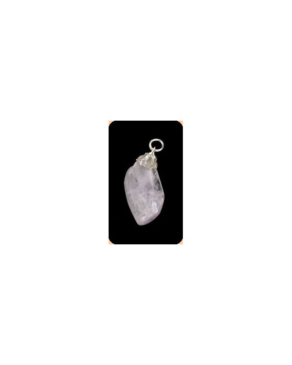 Pendentif - Kunzite - Pierre roulée Pendentif - Kunzite - Pierre roulée