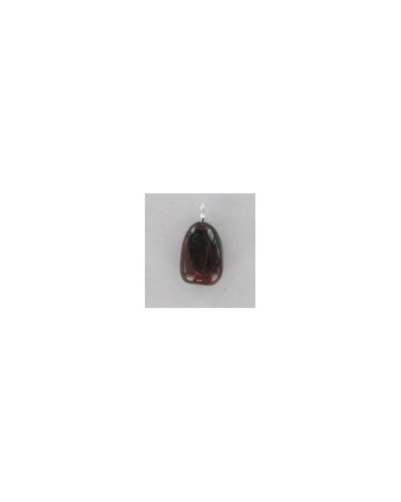 Pendentif - Oeil de Taureau - Pierre roulée