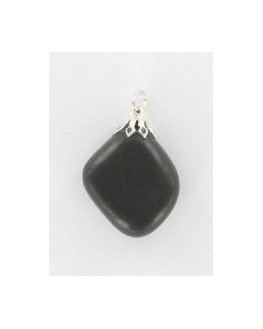 Pendentif Agate noire