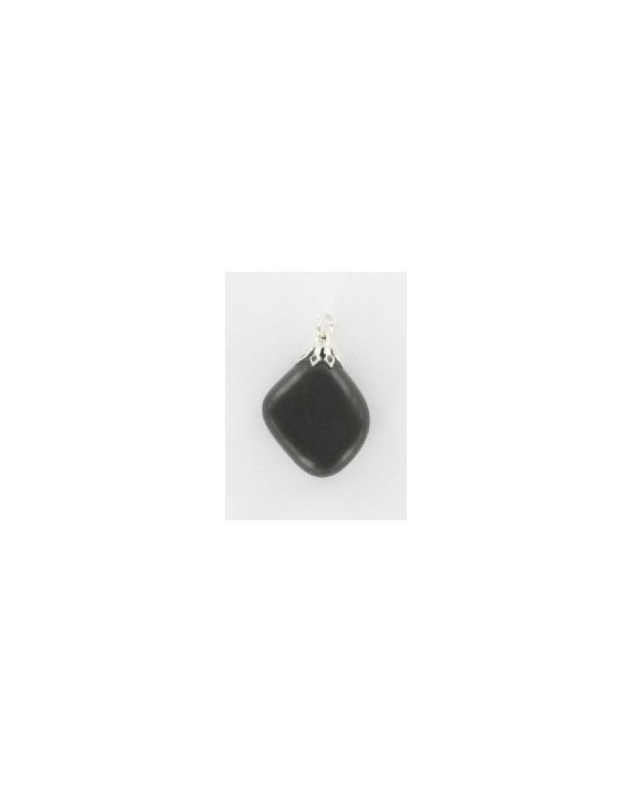 Pendentif Agate noire