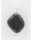 Pendentif Agate noire