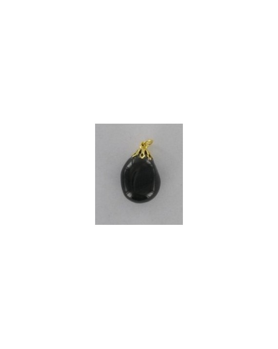 Pendentif - Obsidienne oeil céleste - Pierre roulée