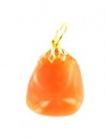 Pendentif - Sardoine orange - Pierre roulée