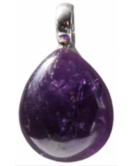 Pendentif - Améthyste - Cabochon