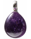 Pendentif - Améthyste - Cabochon