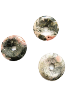 Rhodochrosite - Pendentif - Donut